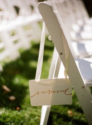 Wedding Styles Themes, Reserved Wedding Signs, Ceremony Signage, Wedding Pews, Renewal Wedding, Reserved Seating, Stationery Inspiration, Reserved Signs, Decor Flowers