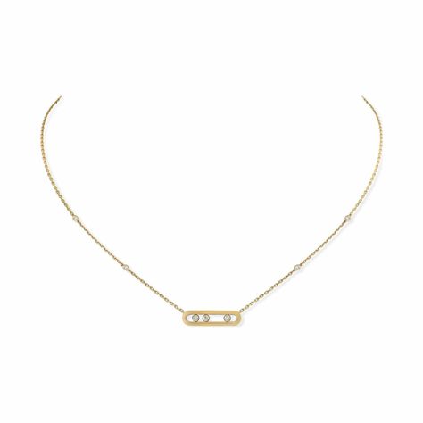 Achat Collier Messika Baby Move en or jaune et diamants Classy Jewelry, Avignon, Or Rose, Boutique, My Style, Quick Saves, Clothes