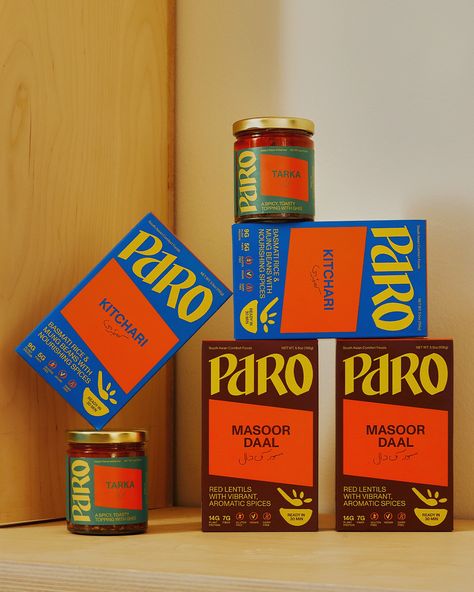 Paro South Asian Comfort Foods :: Behance True Roots, Brand Vision, Food Branding, Visual Identity Design, Design Editorial, Packaged Food, Food Packaging Design, Creative Packaging, Brand Experience