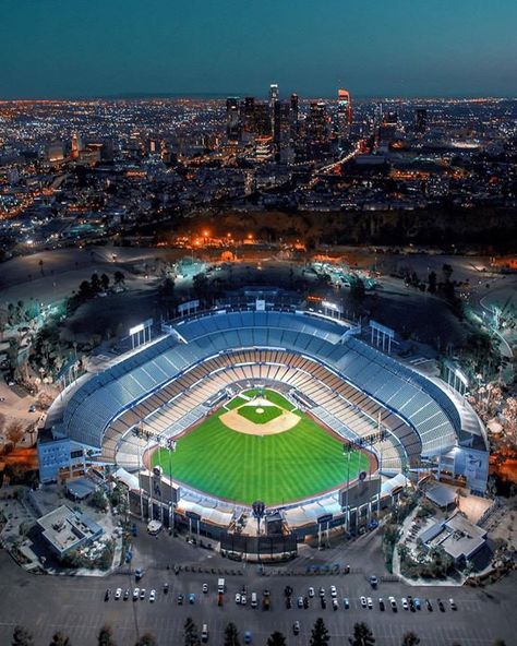 Dodger Stadium by ablesvision | California Feelings Los Angeles Dodgers Stadium, Mlb Stadiums, Baseball Park, Popular Places, La Jolla Cove, Dodger Stadium, California City, Baseball Stadium, Santa Monica Pier