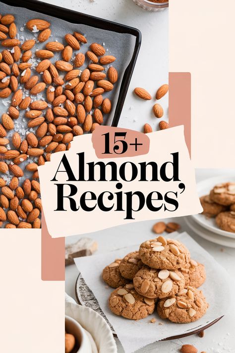 Satisfy your taste buds with these feel-good almond recipes that are simple and delicious. From creamy almond butter to crunchy almond snacks these treats will nourish your soul. Perfect for healthy eating desserts smoothies and snacks find joy in every bite while enjoying the goodness of almonds in your meals. Almond Nut Recipes, Almond Snacks, Almond Butter Smoothie Recipes, Almond Crusted Salmon, Cinnamon Roll Pancakes Recipe, Easy Asparagus Recipes, Almond Snack, Almond Butter Smoothie, Parsley Recipes