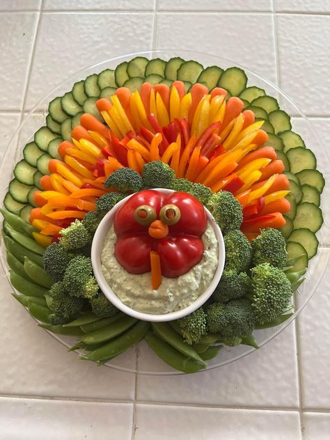 Turkey Veggie Platter, Green Goddess Dip, Charcuterie Appetizers, Veggie Platter, Hosting Holidays, Thanksgiving Kids, Green Goddess, Trader Joe’s, Trader Joe