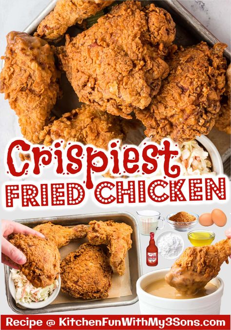 If you are looking for chicken that is crisp on the outside, juicy on the inside, and full of flavor, you have to try this Best Fried Chicken Recipe. It’s everything good fried chicken should be. Turkey Delight, Best Fried Chicken Recipe, Good Fried Chicken, Chicken Batter, Chicken Items, Best Fried Chicken, Chicke Recipes, Chicken Crispy, Making Fried Chicken