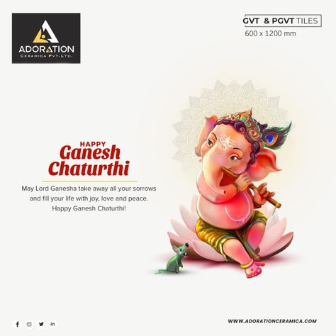 45+ Ganesh Chaturthi Social Media Post Ideas [Top Brands] Karma Meaning, Ganesh Chaturthi Wishes, Happy Ganesh Chaturthi Wishes, Vinayaka Chaturthi, Ganesh Puja, Happy Independence Day India, Festival Post, Happy Ganesh Chaturthi Images, Independence Day India