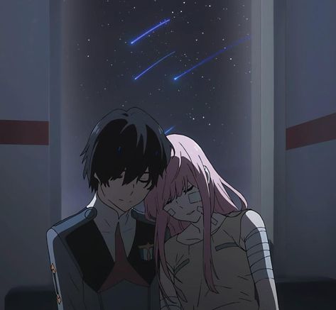 Hiro Zero Two, Calin Gif, Zero Two Hiro, Zero Two And Hiro, Hiro X Zero Two, The Ancient Magus Bride, Anime Mobile, Zero Two, Naruto Wallpaper