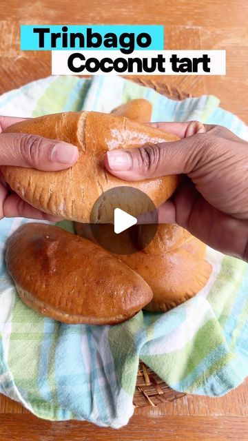 Renz | Caribbean Recipes on Instagram: "Anyone want some Coconut Tart?🙋🏽‍♀️ This  Caribbean snack is a favorite across the borders and a MUST try at least once! 😋   A delectable pastry dough pocket filled with sweetened shredded coconut and “stewed” with additional spices like cinnamon, nutmeg, and ginger.   Full recipe on thisbagogirl.com or comment COCONUT and I will send recipe to your inbox 📥   . . . #CoconutTart #CaribbeanSnacks #PastryLovers #MustTryRecipe #SweetTreats #IslandFlavors #CoconutLovers #BakingJoy #CaribbeanCuisine #RecipeShare #SnackTime #FoodieFavorites #TastyTreats #BakingInspiration #DeliciousDesserts #HomeBaking #FoodieHeaven #DessertLovers #BakingLove #YummyRecipes #SweetTooth #TropicalFlavors #BakingFromScratch #HomemadeGoodness #foodiecommunity" Caribbean Coconut Tart, Coconut Tarts Recipe Caribbean, Coconut Tart Recipe, Coconut Tart, Caribbean Cuisine, International Food, Pastry Dough, Caribbean Recipes, Home Baking