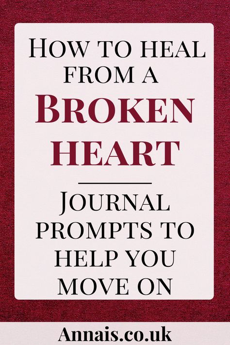 Nobody ever said that healing a broken heart was easy, but it's definitely possible. Writing down your emotions in a journal can help you to express and ultimately heal from your pain. Use these journal prompts to reflect on your feelings and start the journey of rebuilding after a broken heart. Take the first step towards healing today. Journal prompts for heartbreak. Journal Prompts For Abandonment, Moving On Prompts, Journal Prompts For A Breakup, Buddhist Journal Prompts, Journal Prompts For Heart Break, Journal Prompts After A Break Up, Shadow Work Journal Prompts Heartbreak, Healing After Breakup Journal Prompts, Journal Prompts Heartbreak