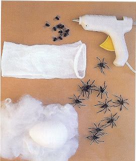 Martha Stewart Halloween or, Just Your Basic Egg Sac Halloween Decorations Party Scary, Sac Halloween, Läskig Halloween, Martha Stewart Halloween, Scary Halloween Decorations Diy, Halloween Party Decor Diy, Halloween Spider Decorations, Spider Decorations, Halloween Party Decorations