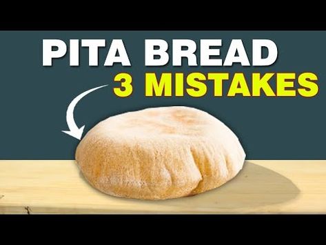 (326) Never buy Pita Bread again! | COMMON MISTAKES | made in 3 ways (oven, air fryer & frying pans) - YouTube Oven Air Fryer, Pita Bread Recipe, Taco Shells, Frying Pans, Taco Stuffed Shells, Pita Bread, Frying Pan, Naan, Frying