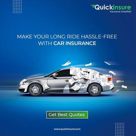 New India car insurance policy, through its all-around plans, protects your car against unfortunate accidents, own damage, and third-party liabilities and also provides additional covers. One can apply for a renewed new India car insurance online policy by viewing and comparing quotes online through insurance comparison services such as www.Quickinsure.co.in Car Insurance Ad, Motor Insurance, New India, Insurance Ads, Compare Quotes, Four Wheeler, Bullet Journal Art, Insurance Policy, Creative Ads