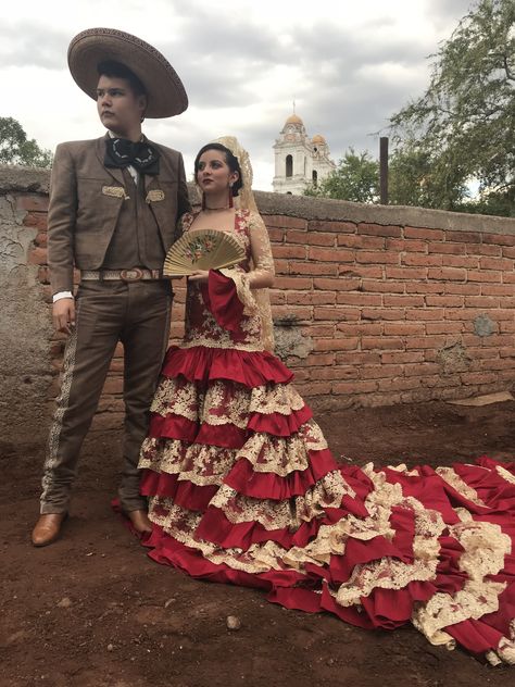 Manola de Juchitlan, Jalisco 2018. Jalisco Dress, Mexican Dresses, Victorian Dress, Dresses, Quick Saves, Mexico