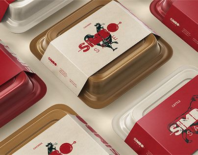 Food Sleeve Packaging Design, Bento Box Packaging, Chinese Food Design, Sticker Packaging Ideas, Fast Food Packaging Design, Takeout Packaging, Salad Packaging, Foodie Design, Sandwich Packaging