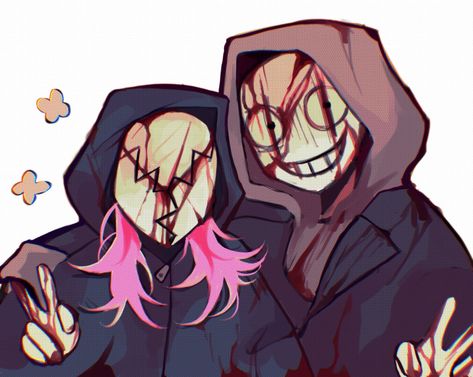 Legion Dbd Matching Pfp, Susie And Frank Dbd, Dbd Icons Matching, Legion Pfp Dbd, Frank X Susie Dbd, Dbd Susie X Frank, Susie Dbd Icon, The Legion Fanart, Matching Dbd Pfps