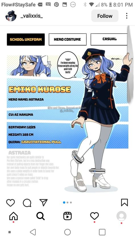 Mha Oc Animal Quirk, Bnha Quirks Ideas, Anime Ocs, My Hero Academia Costume, Oc Bnha, Fairy Tail Pictures, Mha Oc, My Hero Academia 2, Candy Art