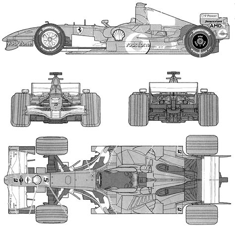 Download free 2006 Ferrari 248 F1 GP Formula blueprints. Outlines helps 3d artists, 3d modellers, designers and design studios to find the best blueprints for 3d modeling, animation, CAD and rendering, We supports Autodesk products such as 3D studio MAX, AutoCAD, Maya etc. Use PDF vector templates for car design, wrapping, vinyls making and for commercial fleet branding. F1 Drawing, Pirate Ship Model, Racing Simulator, Mclaren Mercedes, 3d Studio, Mercedes Car, Formula 1 Car, Ferrari Car, Ferrari F1