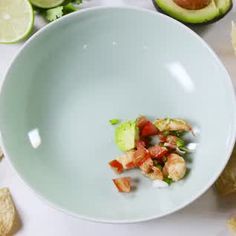 Once you try this Shrimpo de Gallo, you'll never go back to pico. #shrimp #tomato #avocado #dip #delish #partyapps #fiesta #seafoodappetizers Shrimp Tomato, Tomato Avocado, Ceviche Recipe, Avocado Dip, Tasty Videos, Never Go Back, Back To, Seafood Dishes, I Love Food