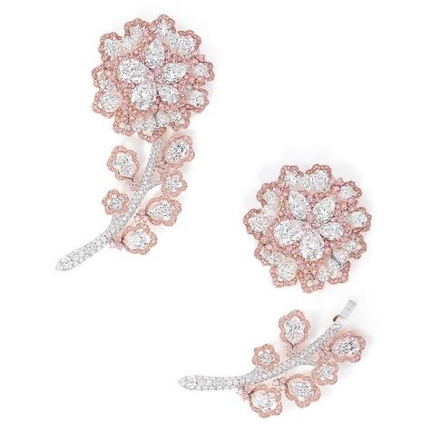 Graff Hair Jewels Graff Jewelry, Graff Diamonds, Oval Cut Diamond Rings, Van Cleef And Arpels Jewelry, Billion Dollars, One D, Diamond Jewel, Diamond Brooch, Diamond Flower