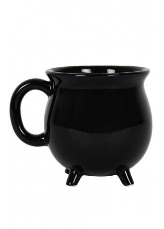 Gothic Bar, Cauldron Mug, Gothic Homeware, Witchs Cauldron, Black Cauldron, Wiccan Decor, Witch Vibes, The Black Cauldron, Attitude Clothing