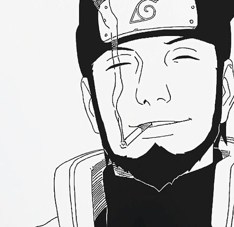 RIP Asuma Sarutobi. I'll always love you :) Griptape Ideas, Asuma Naruto, Naruto Asuma, Sarutobi Asuma, Asuma Sarutobi, Naruto Drawings, Kakashi Sensei, Naruto Manga, Naruto Shippuden Sasuke