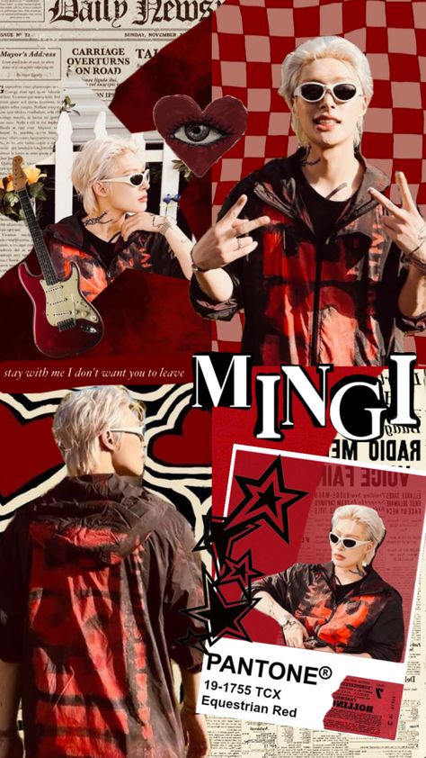 #mingi #ateez #red #black #aesthetic #wallpaper Red Black Aesthetic Wallpaper, Red Black Aesthetic, Young Michael Jackson, Ateez Wallpaper, Mingi Ateez, Song Min-gi, Savage Kids, Black Aesthetic Wallpaper, Red Wallpaper