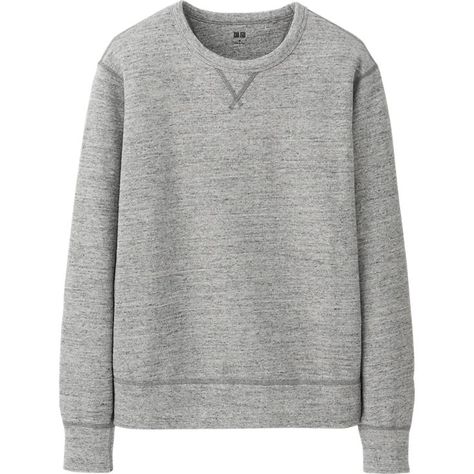 Gray Uniqlo Sweatshirt Raglan Long Sleeve, Grey Sweats, Asos Fashion, Ribbed Shirt, Raglan Sweater, Uniqlo Women, Long Sleeve Jumper, Cotton Long Sleeve Shirt, Cotton Pullover