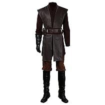 Cosplay Villain, Anakin Skywalker Cosplay, Costume Chevalier, Star Wars Anakin Skywalker, Cloak Outfit, Jedi Costume, Belt Coat, Knight Costume, Suit Cosplay