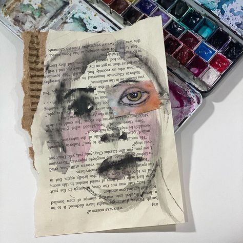 Tiffany Goff Smith on Instagram: “Lost myself in the story.... Missed yesterday #marchmeetthemaker prompt portrait so here is my loose offering. Everyone can do faces...…” Art Faces, Face Art, Losing Me, The Story, Lost, On Instagram, Instagram, Art