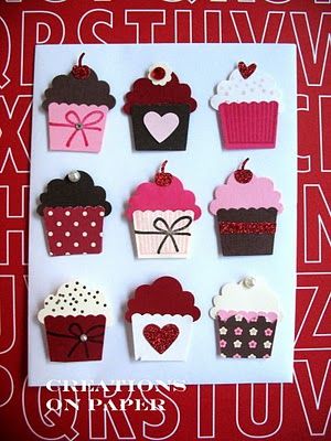 cupcake builder punch! too Cute  Stampin' Up! Cupcake Cards, Punch Art Cards, Cupcake Card, Cake Card, Candy Cards, Paper Cupcake, Punch Art, Birthday Cards Diy, Punch Cards