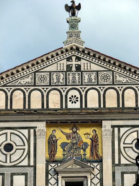 San Miniato, Florence Tuscany, Baroque Architecture, 11th Century, Places Of Interest, Tuscany Italy, Hidden Treasures, Tourist Destinations, Art And Architecture