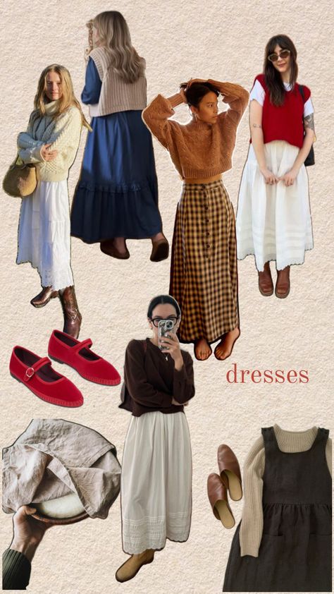 Ms Honey Matilda, Fashion Souls, Autumn Dresses, October Fashion, Gamine Style, Artsy Outfit, Cottagecore Outfits, Stylish Work Attire, Androgynous Fashion