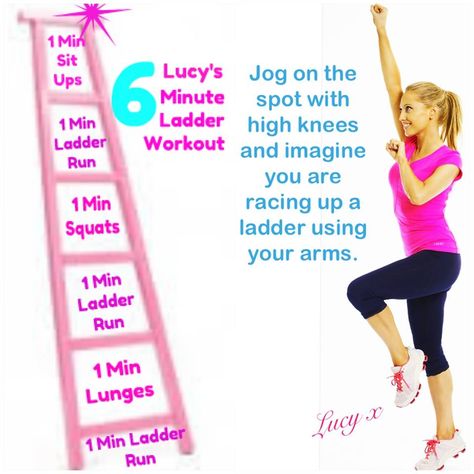 Lwr Fitness, Lucy Wyndham, Ladder Workout, Lucy Workout, Great Ab Workouts, Best Abdominal Exercises, Ab Workout Challenge, Easy Exercise, Plank Challenge