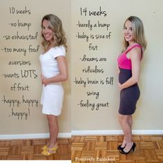 Week By Week Pregnancy Belly, Pregnancy Workout 1st Trimester, Week By Week Pregnancy, Trimester By Weeks, Baby Bump Pictures, Bump Pictures, Post Pregnancy Workout, Pregnancy Bump, Pregnancy Belly