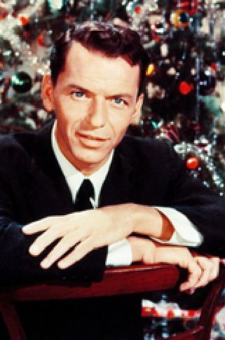 Frank Sinatra in front of the Christmas Tree Frank Sinatra Lyrics, Frank Sinatra Christmas, Dean Martin, Christmas Past, Hollywood Glam, Young At Heart, Frank Sinatra, Christmas Music, Vintage Hollywood