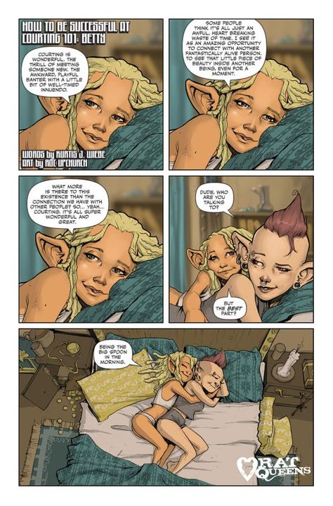 How to be successful at courting 101: Betty. Rat Queens, Book Jokes, Classic Comics, Someone New, Geek Girls, Everything Is Awesome, Beauty Inside, Geek Out, Graphic Novels