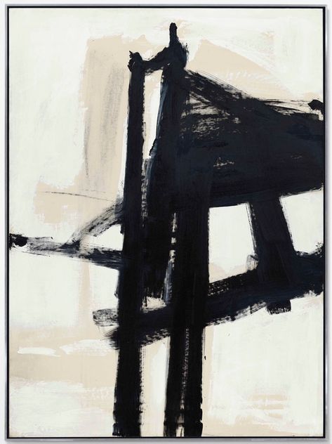 Franz Kline Art, Franz Kline Painting, Tachisme, Franz Kline, Action Painting, Black And White Art, Black And White Painting, Contemporary Abstract Art, Art Pricing