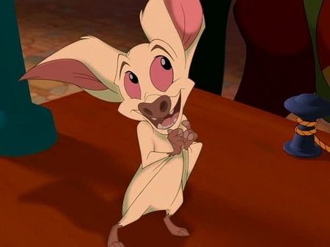 Bartok! He was fun, cute, and you knew that deep down he wasn't mean, so you ended up loving him. Anastasia Movie, Cartoon Character, Cartoon Characters, Bat