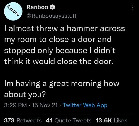 Ranboo Quotes Funny, Ranboo Tweets, Ranboo Quotes, Youtuber Tweets, Mcyt Tweets, Dsmp Tweets, Minecraft People, Bench Trio, Minecraft Funny