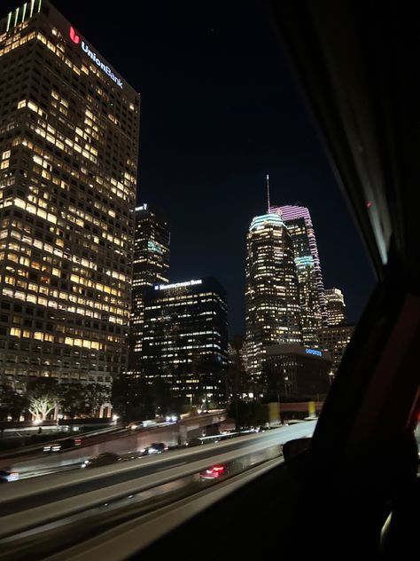 City Pfp Night, La At Night, Los Angeles At Night, City View Night, La Night, Midnight City, Nyc Night, Adventure Aesthetic, Dark City