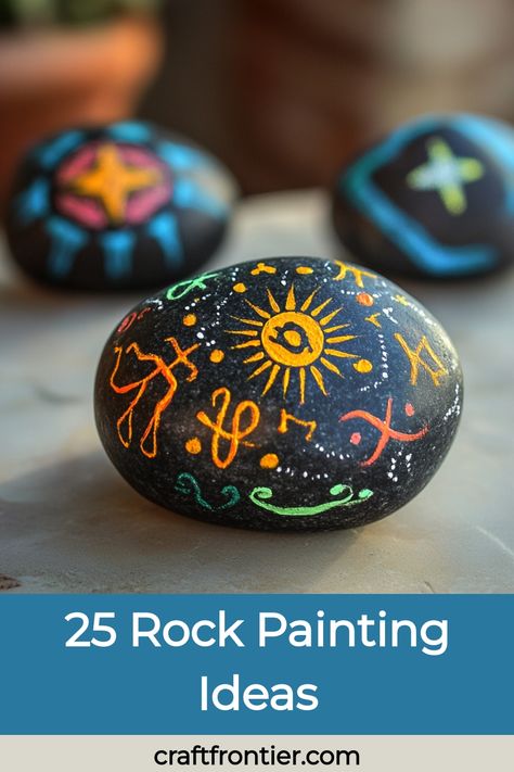 Rock painting is a fun DIY craft for kids to unleash their creativity! Transform ordinary rocks into beautiful painted pieces of art, such as animals or flowers. Painted rocks can enhance your garden as unique decorations or markers. Follow a simple tutorial to guide you through the process of selecting the right stones, painting techniques, and adding a protective finish for outdoor use. Flowers Painted Rocks, Diy Craft For Kids, Stones Painting, Inspirational Rocks, Unique Decorations, Rock Painting Ideas, Flowers Painted, Diy Activities, Craft For Kids