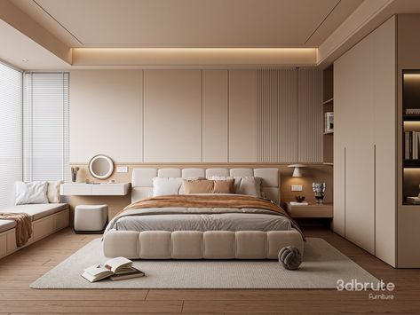 Modern bedroom 3d model Buy Download 3dbrute Bedroom Plan, Dream Design, Manish, 3ds Max, Modern Bedroom, Bedroom, Quick Saves, Design