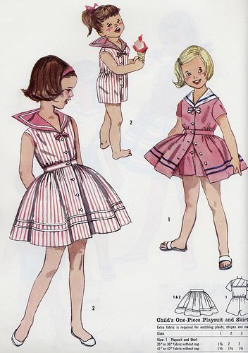 Explore Millie Motts' photos on Flickr. Millie Motts has uploaded 17536 photos to Flickr. Vintage Clothes Patterns, Vestidos Anime, Patron Vintage, 1950 Fashion, Childrens Sewing Patterns, Vintage Dress Patterns, Sewing Patterns For Kids, Moda Vintage, Vintage Girls