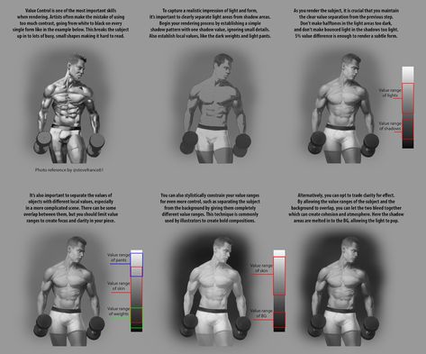 ArtStation - Tutorial: Value Control, Jon Neimeister Value Painting, Art Advice, Value In Art, Coloring Tips, Digital Painting Tutorials, Color Studies, Painting Process, Digital Art Tutorial, Art Tips