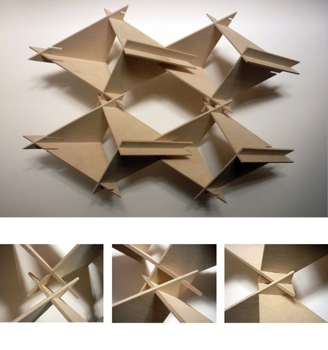 Form studies by niki dendel, via Behance Modular Structure Architecture, Form Studies, Conceptual Model, Conceptual Model Architecture, Module Design, Origami Architecture, Model Architecture, Paper Structure, Concept Models Architecture