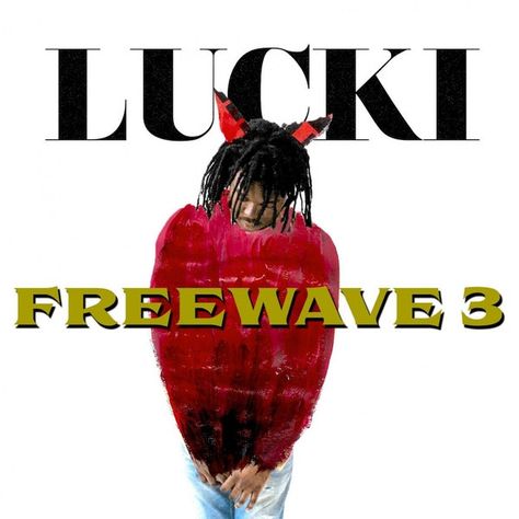 Lucki Album Cover Smd, Freewave 3, Earl Sweatshirt, Rap Albums, Fake Love, Album Songs, Music Albums, Music Album, Room Posters