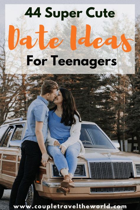 44 Cute date ideas for Teenage Couples (From a once teenage couple!) Here you fill find the very best and totally adorable cheap, fun & date ideas for a millennial couple at high school! Dates ideas include all seasons including summer, winter, fall and spring. The very best first date ideas here! #dateideas #teenager #teendating #teendate #datenight #date Dance Day Date Ideas, Group Date Ideas For Teenagers, Day Date Ideas For Dances, Cheap Date Ideas For Teens, Teen Date Ideas, Group Date Ideas, Date Ideas For Boyfriend, Easy Date Ideas, Date Ideas For Teenagers