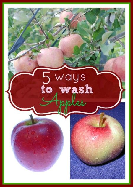 How To Clean Apples Naturally - 5 Ways Without Chemicals Veggie Wash, Gourmet Caramel Apples, Apple Vinegar, Baking Soda Cleaning, Chemical Free Cleaning, Remove Wax, Sweet Cooking, Vinegar Cleaning, Diy Plant Stand