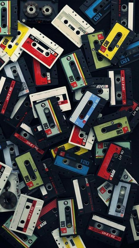 Cassette Tapes, Wallpaper Iphone, Old School, Wallpapers, Iphone, Music