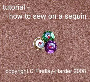 Chloe Crafts: tutorial: how to sew on a sequin How To Sew Sequins By Hand, How To Sew Sequins, Sew Sequins, Diy Designs, Glitz And Glamour, Felt Projects, Blanket Stitch, Do You Really, How To Sew