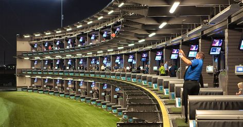 Top Golf - The Colony Over 100 hitting bay, plus full service restaurant and bar, rooftop deck bar. Great for parties and corporate events. Golf Driving Range, Golf Events, Chipping Tips, Golf Range, Basketball Skills, Golf Digest, Top Golf, Driving Range, Overland Park