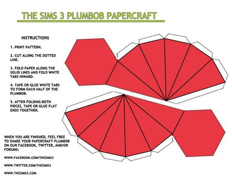 Sims Galore | Create a Plumbob Plumbob Template, Diy Sims Plumbob Headband, Sims Halloween Costume, The Sims 3, Girls Pin, Dress Up Costumes, Los Sims, Dotted Line, Cricut Tutorials